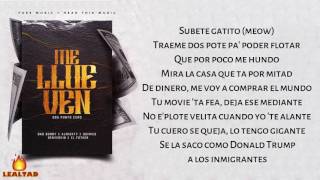 Me Llueven Remix Letra    Bad Bunny ft Almighty Denyerkin Quimico Ultra Mega  El Fother