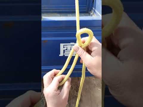 Enhanced Trucker's Hitch Knot Tutorial #short