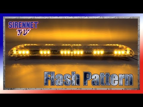 Flash Pattern: ECCO Vantage LED Exterior Lightbar