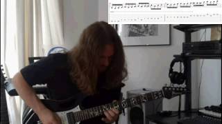 Guitar Solo Playthrough: OZZY OSBOURNE - Bark at the Moon WITH TAB!