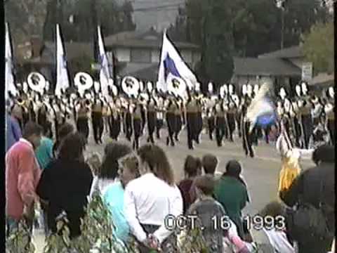 John North High School Blue Star Brigade Band @ the 1993 Buckboard Parade
