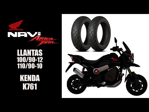 HONDA NAVI 2022 | NAVI AFRICA TWIN | LLANTA DOBLE PROPOSITO - KENDA TIRES K761