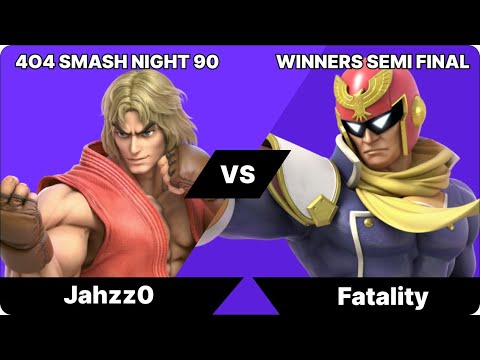4o4 Smash Night 90 - Jahzz0(Ken) vs Fatality(Falcon)