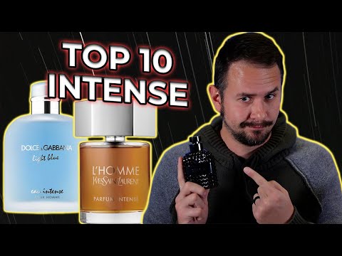 10 Best INTENSE  Designer Fragrances - Strong Men's Colognes