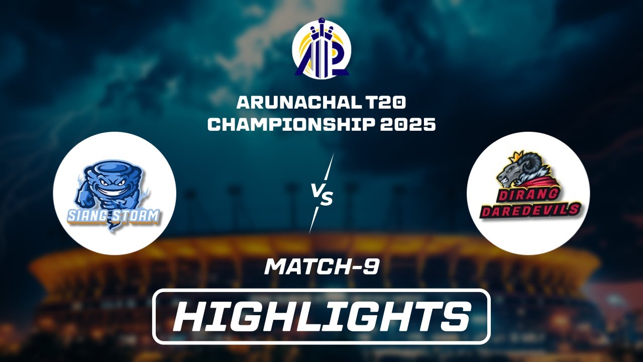 Siang Storm VS Dirang Daredevils