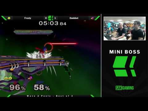 Mini Boss Wave 2 Pools - Frosty (Sheik) vs Dankbot (Falco)