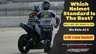 What is the best Motorcycle Helmet standard? We rate the top 5! Snell, ECE, FIM, SHARP, and DOT