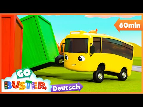 Buster spielt Verstecken | Go Buster Deutsch | Kinderlieder | Cartoons für Kinder