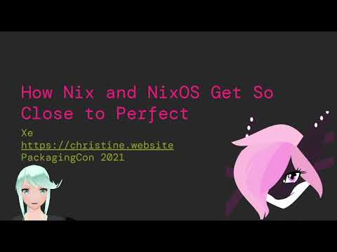 How Nix and NixOS Get So Close to Perfect - Xe | PackagingCon 2021