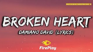 Damiano David - Born With a Broken Heart (Lyrics)