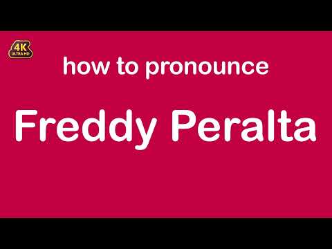 how to pronounce Freddy Peralta