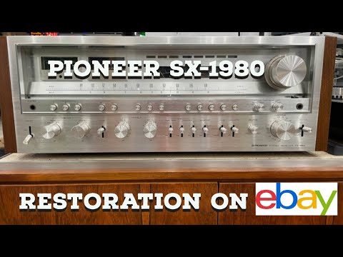 Restored Pioneer SX-1980 Demo for eBay