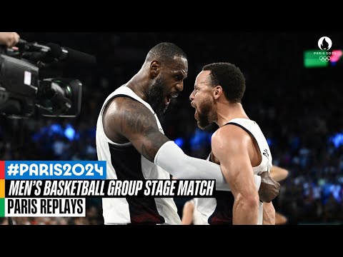 HOLD 🇺🇸 USA vs. Serbia 🇷🇸 | Men's basketball FULL GROUP STAGE MATCH! | Paris Replays
