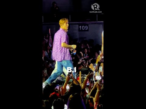 Rappler #Fancam: B.I in Manila