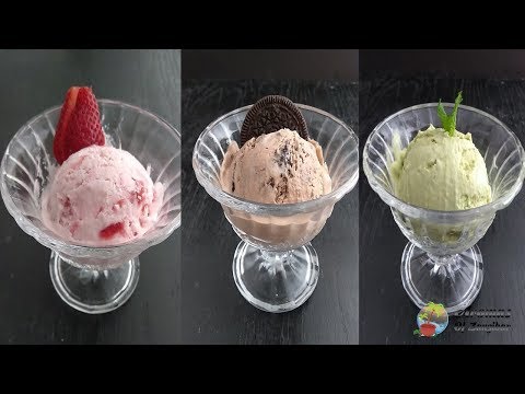 HOME MADE ICE CREAM WITHOUT ICE CREAM MACHINE - IN ENGLISH