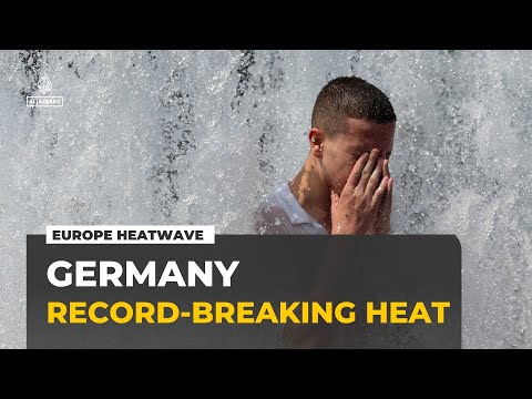 Europe heatwave: Germany sees hottest temperature on record