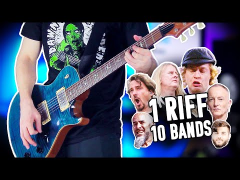 1 Riff 10 Bands - Eye Of The Tiger!