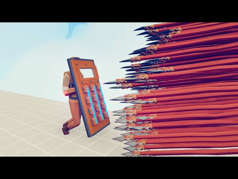 TASER SHIELD vs GODS | TABS Totally Accurate Battle Simulator