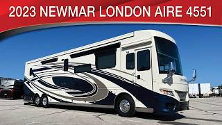A preview image of the linked video showcasing 2023 Newmar London Aire 4551