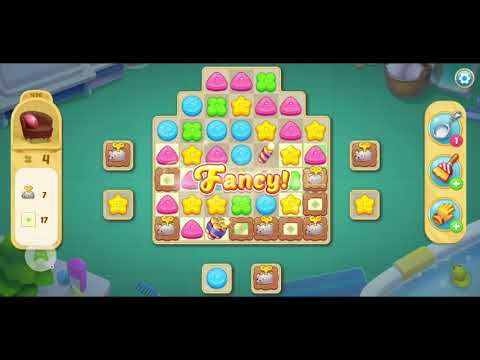 행복의저택/Matchington mansion Level 1696 Win Boosters(Coin,Gloves)/Puzzle/Matchington/mansion