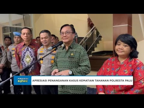 KOMPOLNAS APRESIASI LANGKAH CEPAT POLDA SULTENG UNGKAP PENYEBAB KEMATIAN TAHANAN POLRESTA PALU