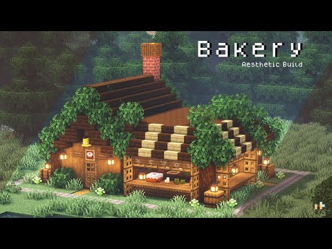 Minecraft: How To Build a ✨🍪 Bakery 🍞✨ Aesthetic | Snishinka