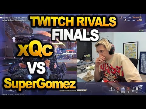 xQc vs SuperGomez in $200,000 Twitch Rivals Finals! | xQc Shocked by Wolverine!