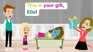 Ella's wish for Black Friday - Funny English Animated - Ella English