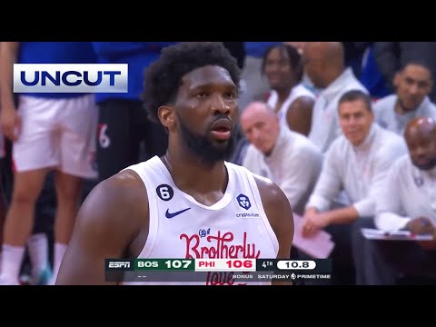 Final 3:58 WILD ENDING Celtics vs 76ers - February 25, 2023 (Extended Version)