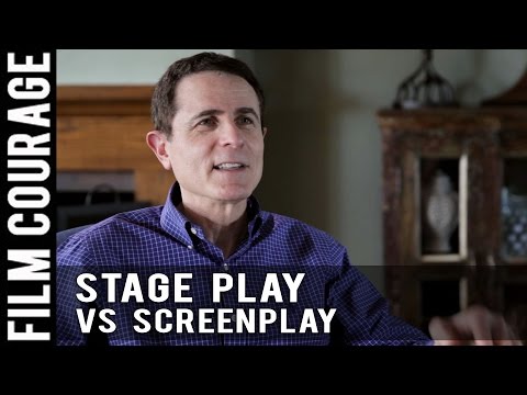 Writing A Stage Play Versus A Screenplay by Gary Goldstein