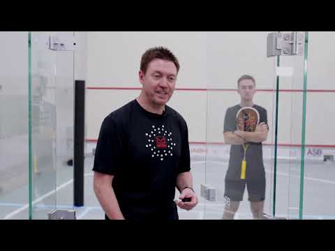 Squash tips: Pressure drills with Shaun Moxham - Volley drop counter to length drill