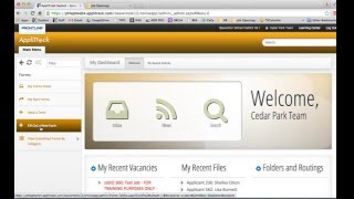 Creating an Interview Series - AppliTrack
