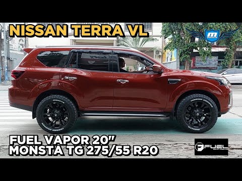Nissan Terra VL | Fuel Vapor 20\" | Monsta Terrain Gripper 275x55 R20 @ RNH Tire Supply