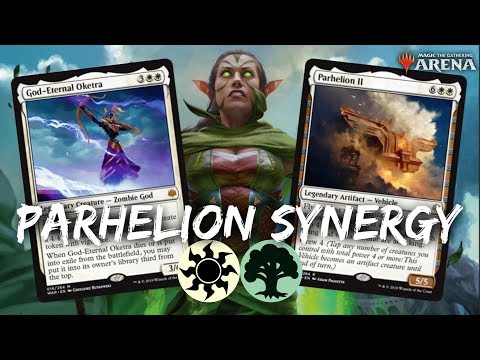 Parhelion Synergy [MTG Arena] | Selesnya Midrange Deck in WAR Standard