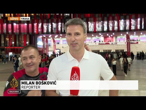 Remi Albanije i Srbije, 'vruće' na tribinama