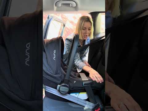 Nuna Pipa Aire Rx Installation mit Sicherheitsgurt | Ohne Basis
