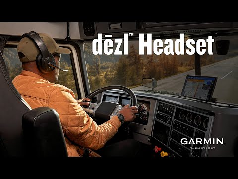 dēzl™ Headset 100 & 200: For those long days on the road  – Garmin® Retail Training