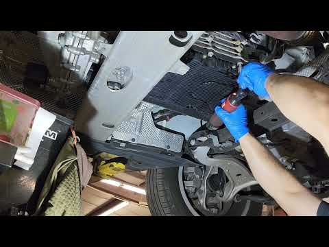 Mercedes 9 Speed 9G Tronic automatic transmission fluid oil service change procedure