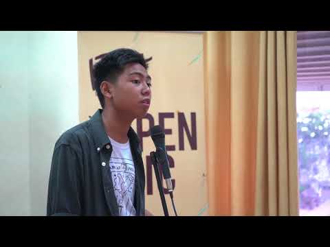 "Legacy" by Maxim Ilagan at the #CebuLitFest Open Mic for Spoken Word and Music