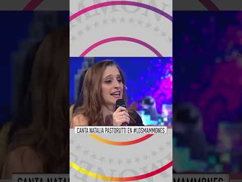 Natalia Pastorutti cantó "Se me ha perdido un corazón" en el piano junto a Jey