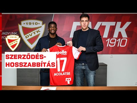 Szerződést hosszabbított Elton Acolatse | 2025.02.07. | DVTK TV
