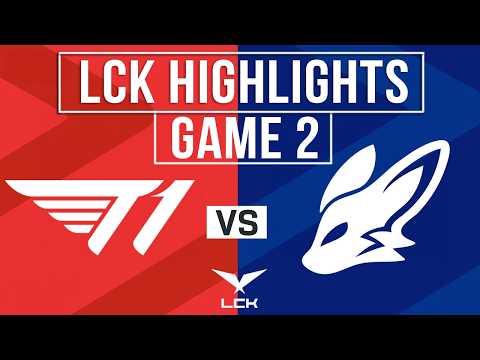 T1 vs BFX Highlights Game 2 | LCK CUP 2026 Playoffs | T1 vs BNK FEARX