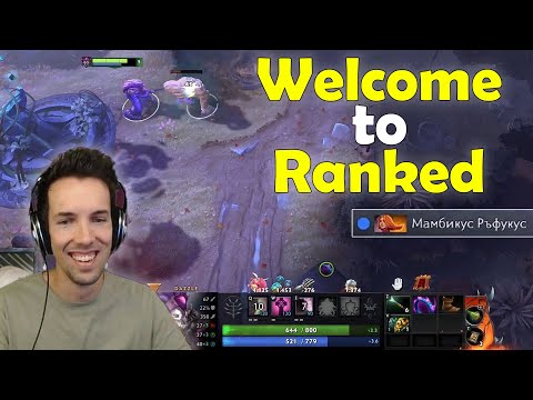 Grubby experiences True Dota 2 Comms in his First Ranked Game