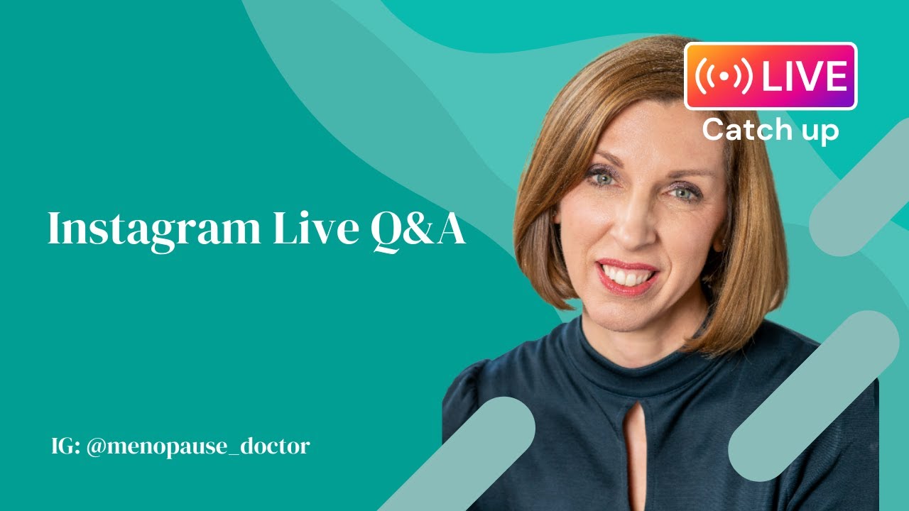 Instagram Live Q&A | Dr Louise Newson