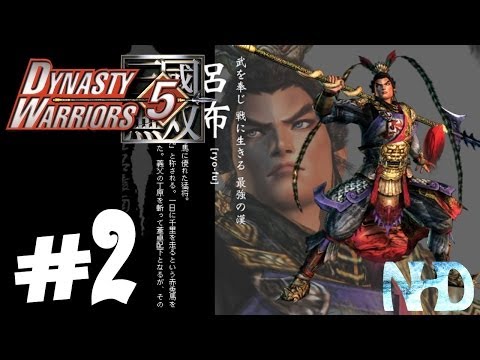 Let's Play Dynasty Warriors 5 Lu Bu (pt2) Battle of Hu Lao Gate