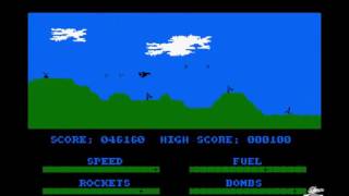 [Amstrad CPC] Harrier Attack - Longplay