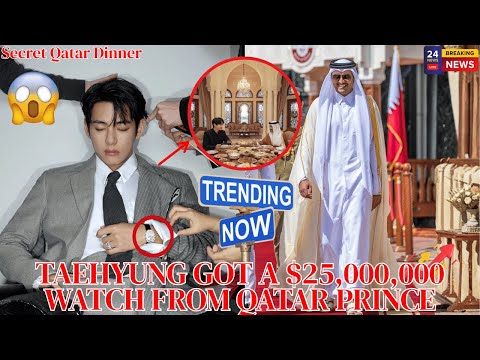 BTS Shocked as Kim Taehyung Secret Qatar Prince Dinner Is Revealed — ARMY Amazed