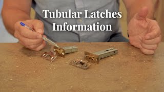 Tubular Latches Information Guide
