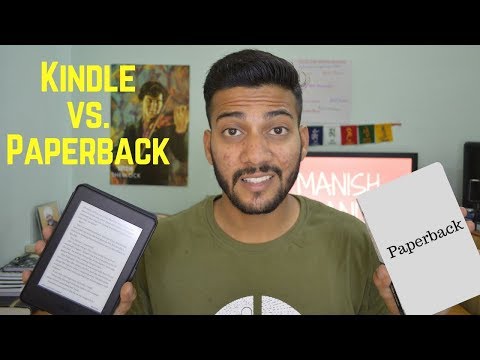 Kindle vs paperback