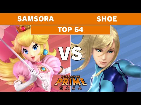 2GG: Prime Saga - Eunited | Samsora (Peach) vs Acara | Shoe (ZSS) Top 64 - Smash Ultimate